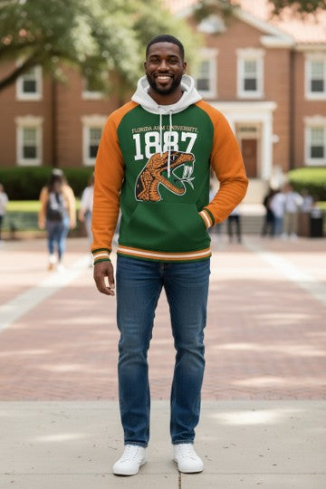 FLORIDA A&M UNISEX 1887 HOODIE