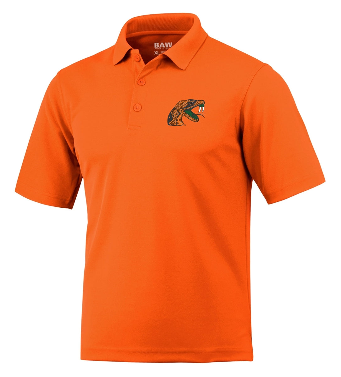 FAMU Men's Solid Performance Polo