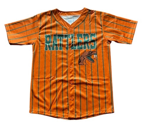 Florida A&M Rattlers Pinstripe Button Down Jersey