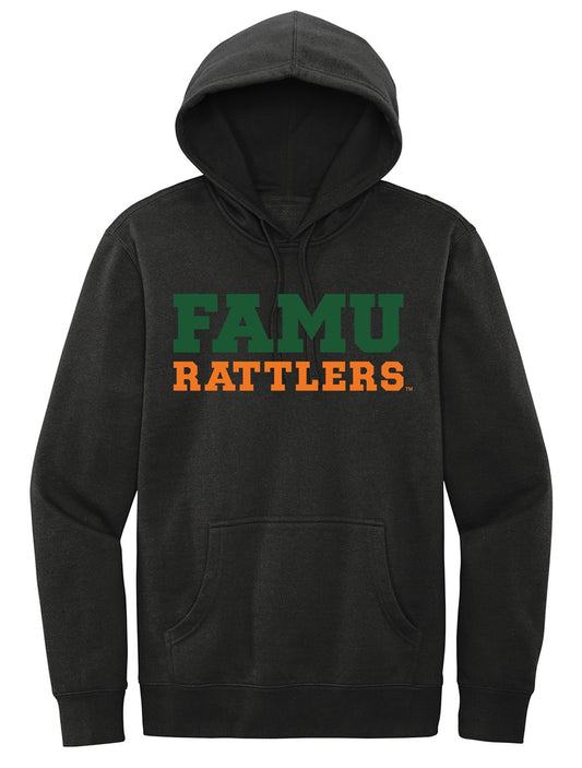 FLORIDA A&M CLASSIC SOLID HOODIE (Black)