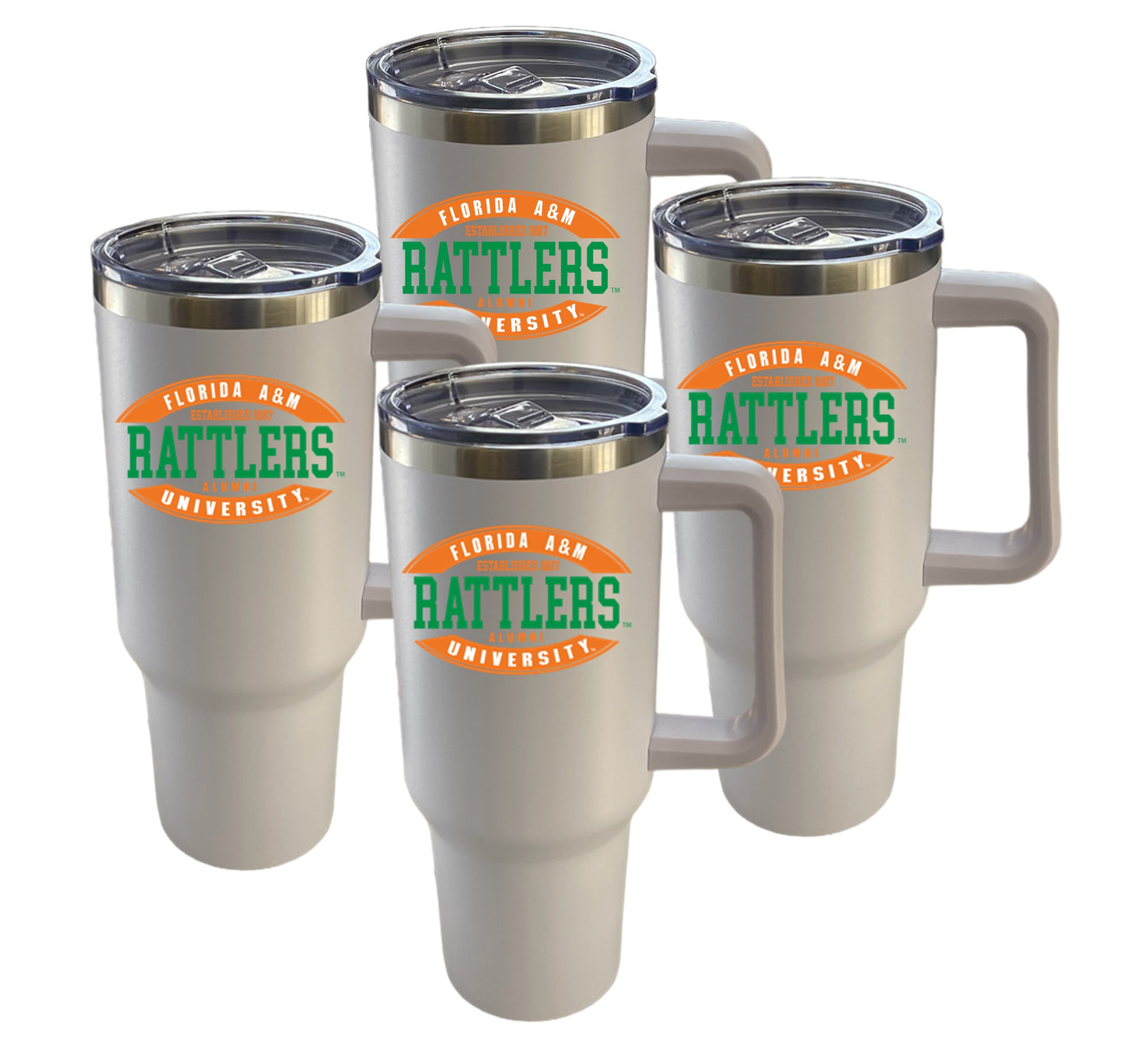 FAMU Alumni 40oz Deluxe Travel Tumbler (4-pack)