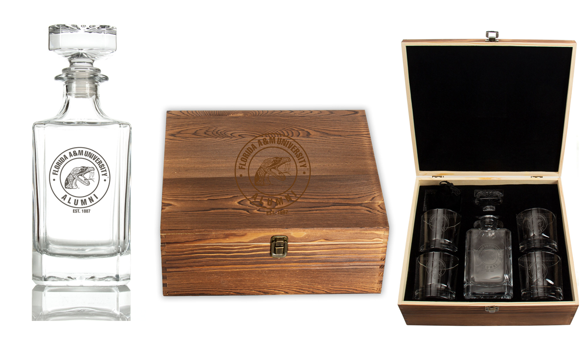 5 Piece Decanter Set (13oz Glasses)