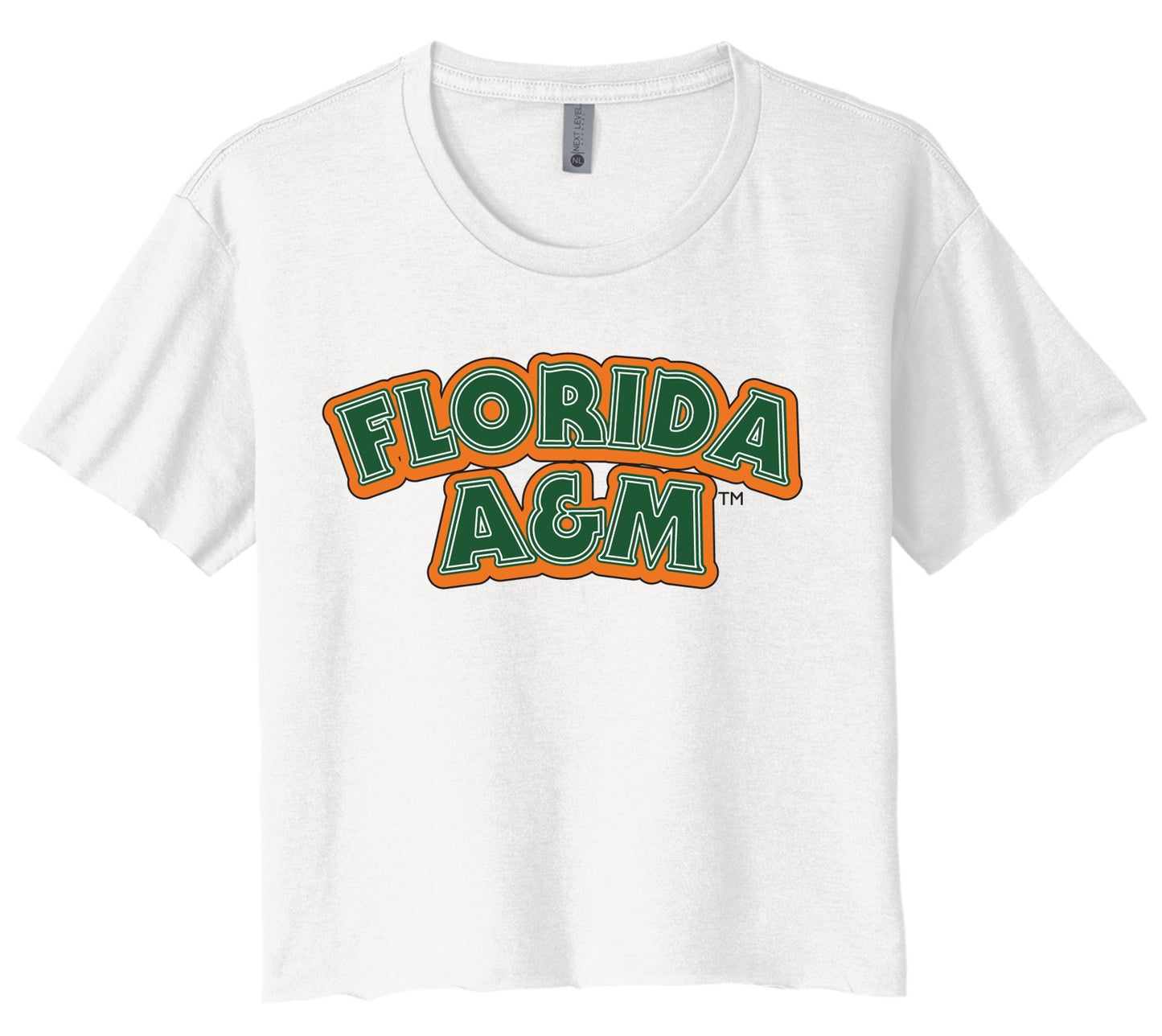 FAMU Ladies Cropped Tee