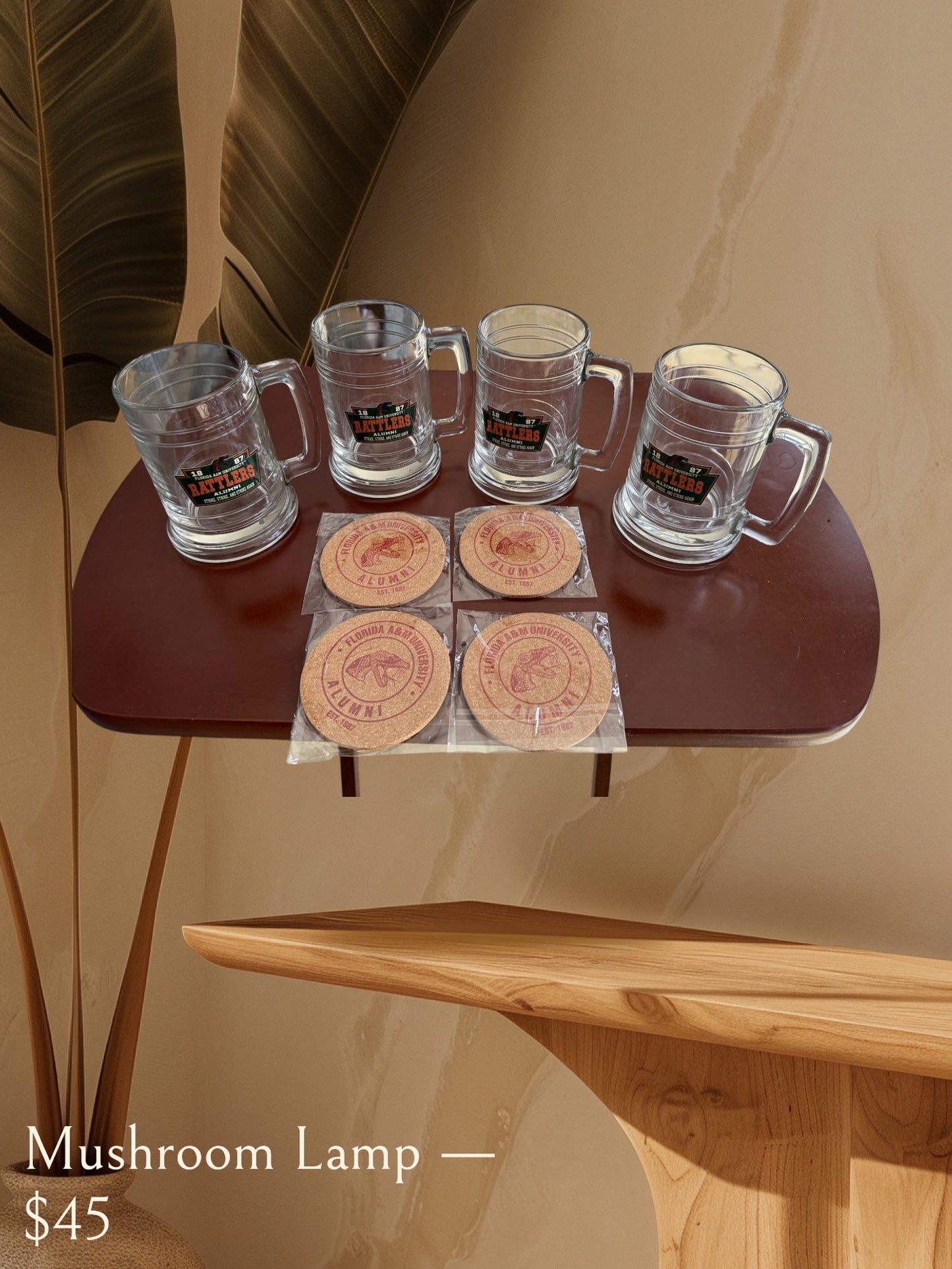 FAMU Alumni Mug / Coaster Combo (4 Pack)