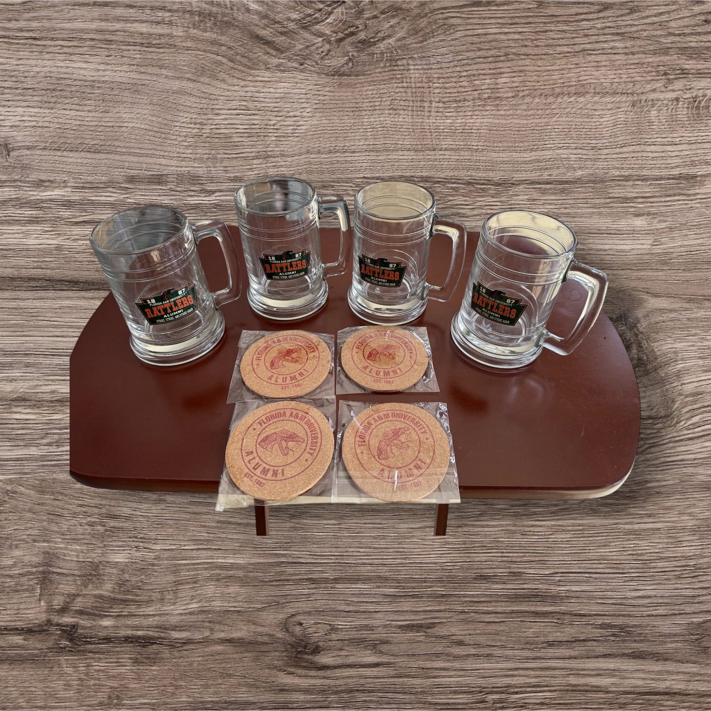 FAMU Alumni Mug / Coaster Combo (4 Pack)