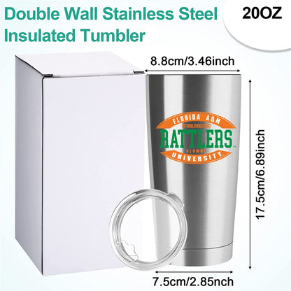 FAMU 20oz Deluxe Tumbler (Stainless Steel)