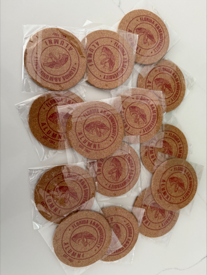 FAMU Alumni Cork Coaster (4 Pack)
