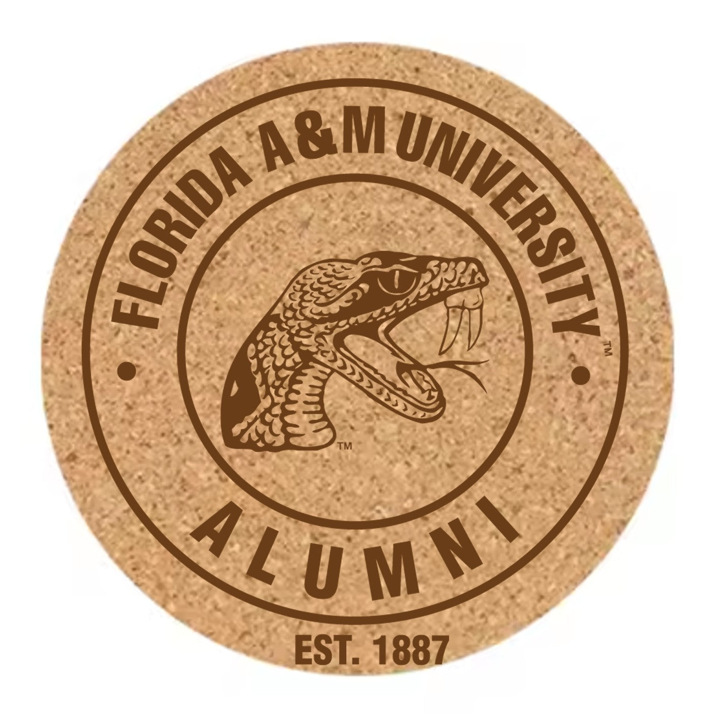 FAMU Alumni Cork Coaster (4 Pack)