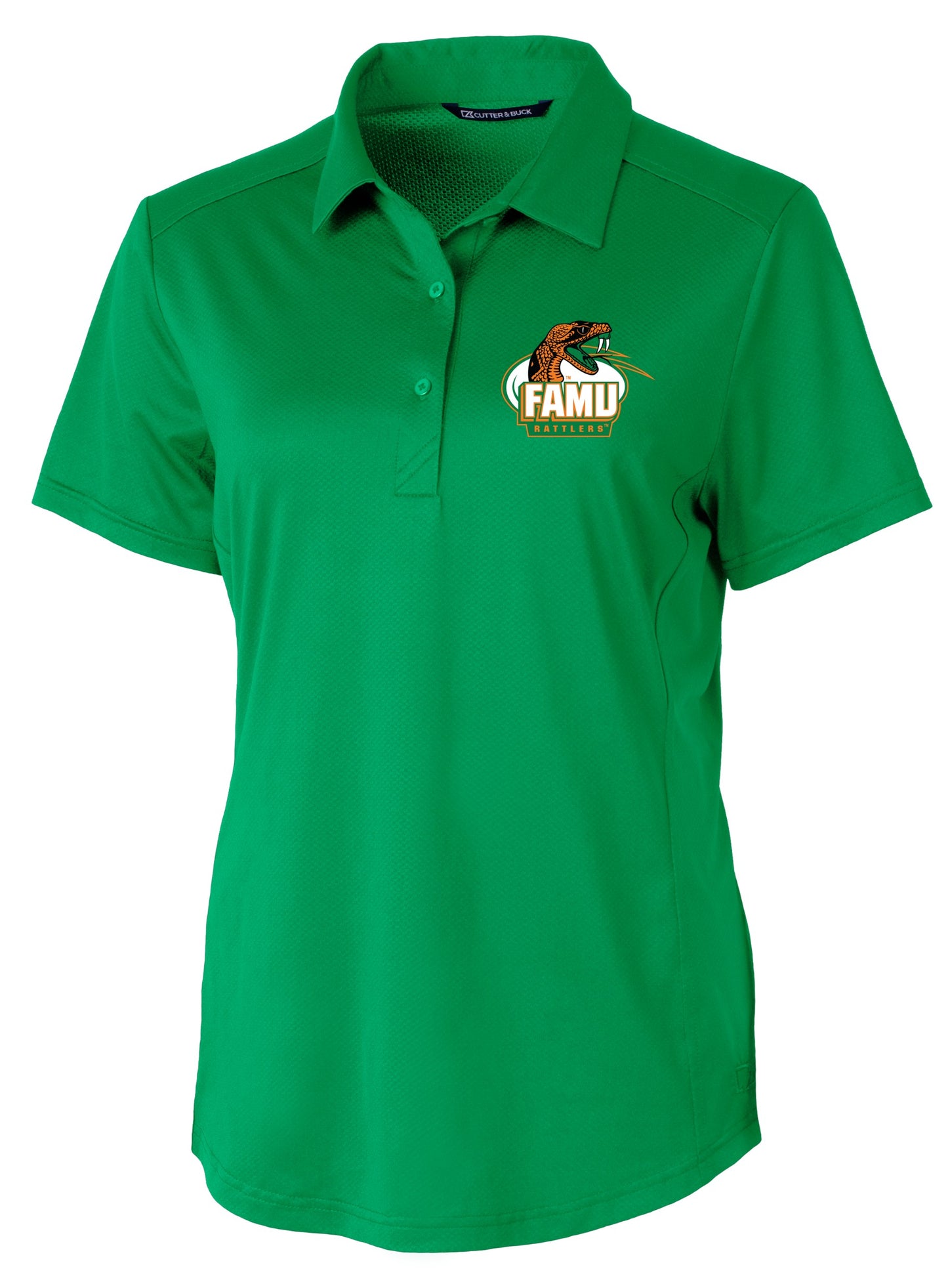 FAMU Prospect Featherlight Stretch Womens Polo (PSA-Rattler Logo)