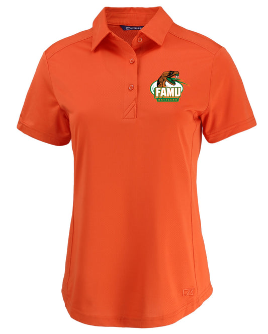 FAMU Prospect Featherlight Stretch Womens Polo (PSA-Rattler Logo)