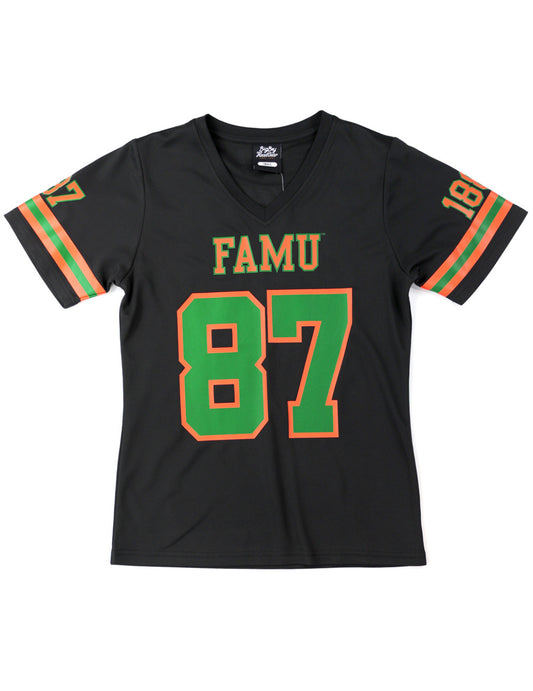 WOMEN'S FLORIDA A&M FOOTBALL JERSEY TEE