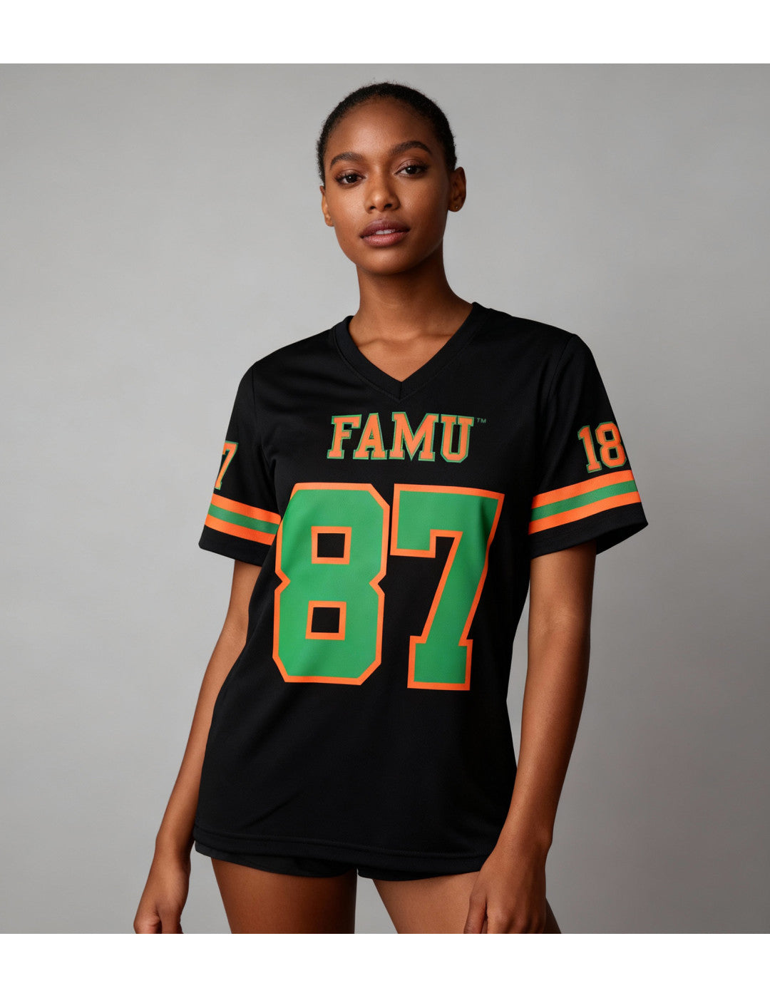 WOMEN'S FLORIDA A&M FOOTBALL JERSEY TEE