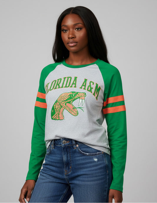FLORIDA A&M WOMEN'S LONG SLEEVE TEE