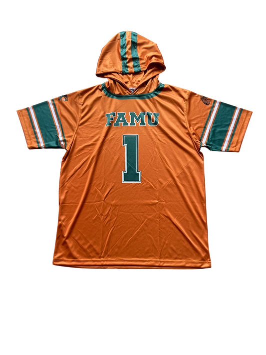 FAMU Flex Hoodie Tee (Quick Ship)