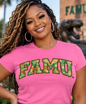 FAMU CAMO Print Unisex Tee
