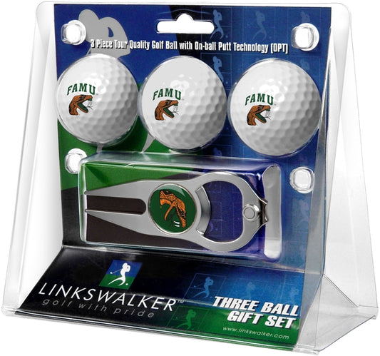 FAMU 3 Ball Gift Pack with Hat Trick Divot Tool