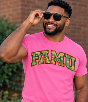 FAMU CAMO Print Unisex Tee