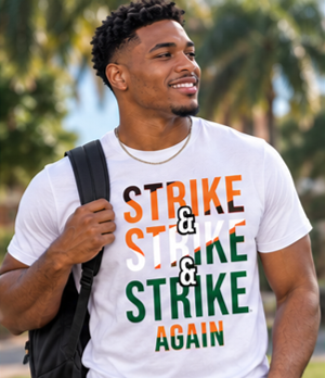 Florida A&M Triple Strike Tee
