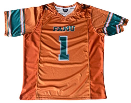 Florida A&M University Unisex Replica Football Jersey (Quick Ship)