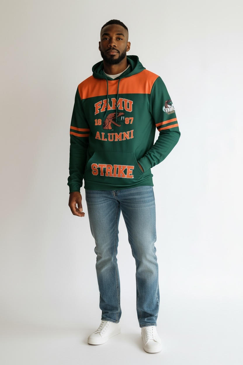 FLORIDA A&M UNISEX ALUMNI STRIKE HOODIE