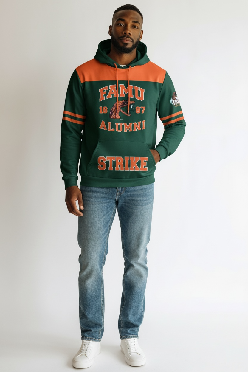 FLORIDA A&M UNISEX ALUMNI STRIKE HOODIE
