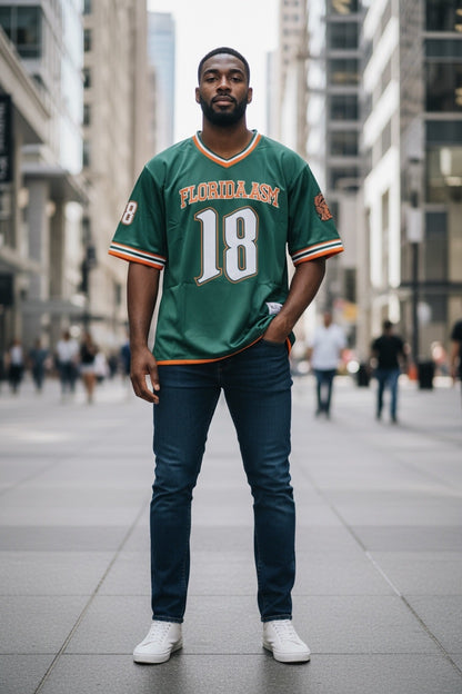 FLORIDA A&M UNISEX JERSEY (Green)