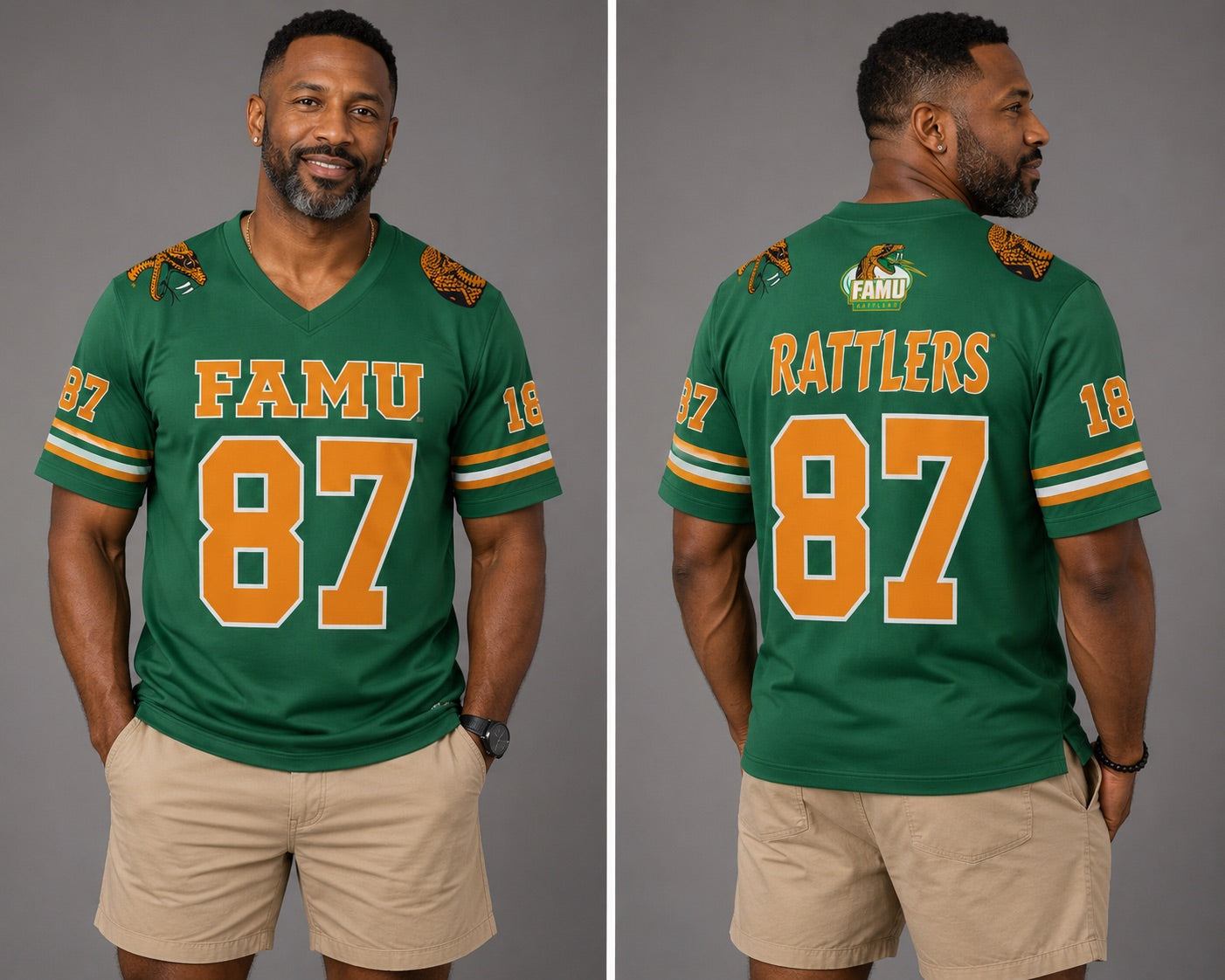 FLORIDA A&M GAMETIME UNISEX JERSEY