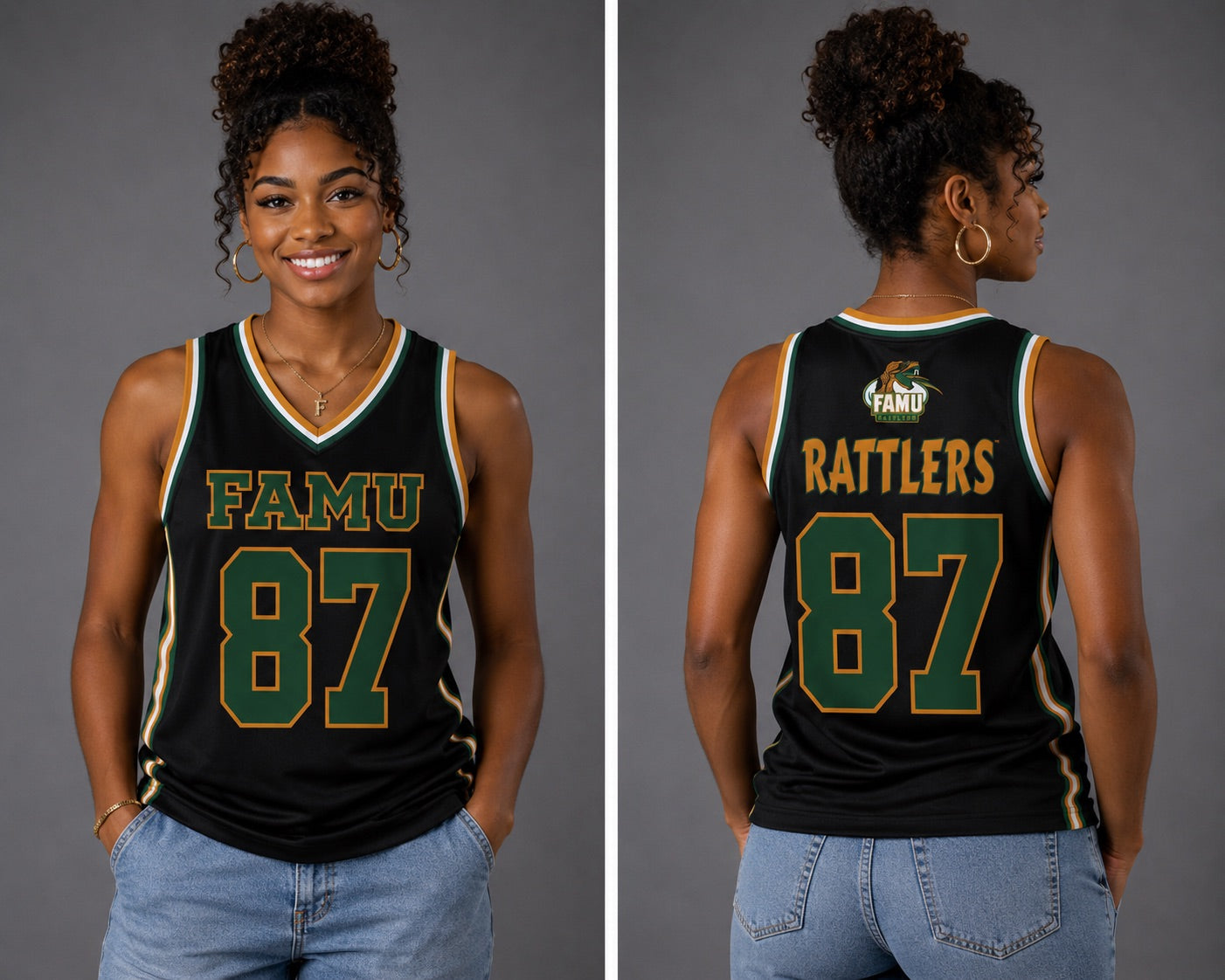 FLORIDA A&M GAMETIME FASHION TANK TOP