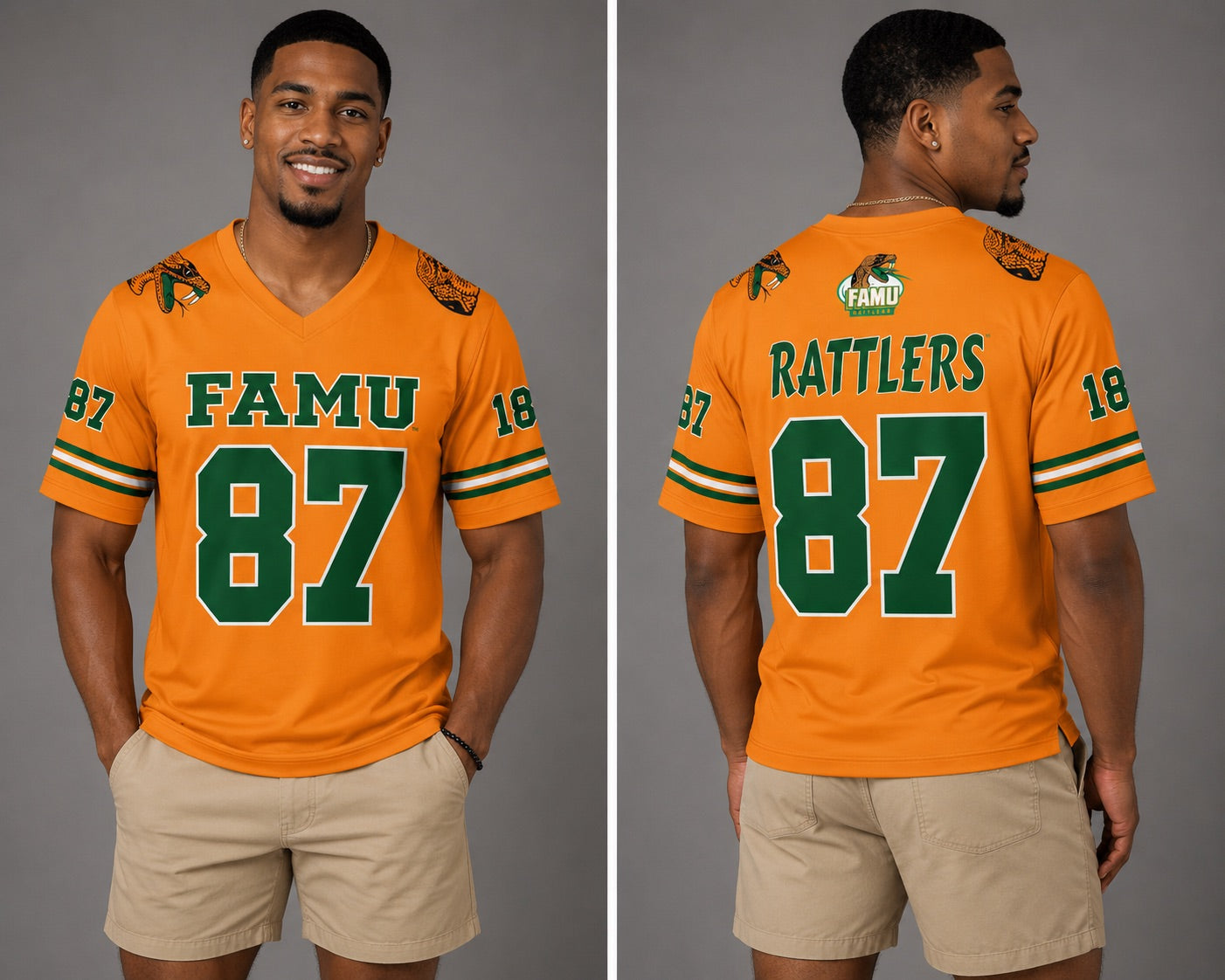 FLORIDA A&M GAMETIME UNISEX JERSEY