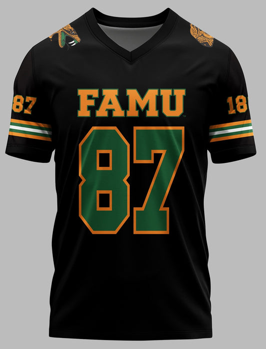 FLORIDA A&M GAMETIME UNISEX JERSEY (Pre-Order)