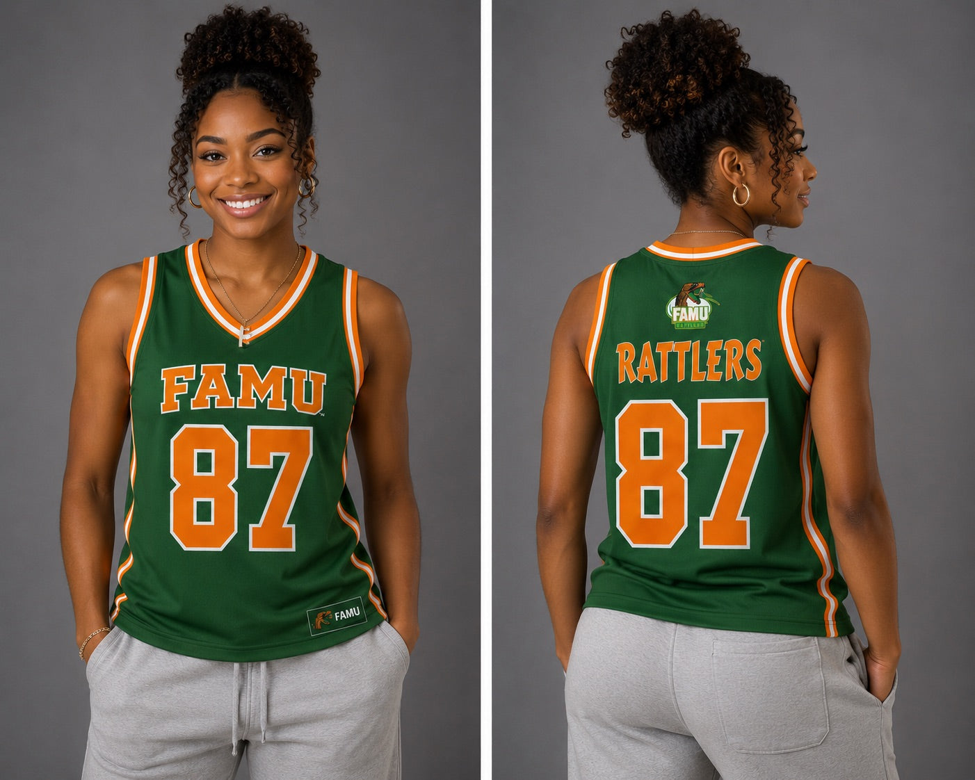 FLORIDA A&M GAMETIME FASHION TANK TOP