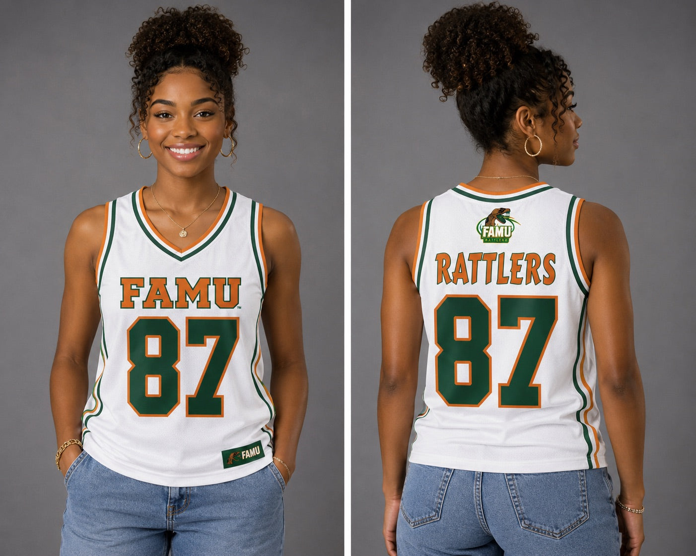 FLORIDA A&M GAMETIME FASHION TANK TOP
